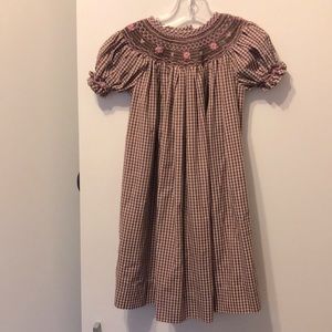 Royal Child Smocked Dress